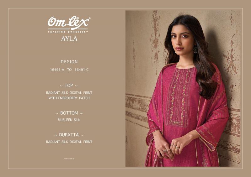 Omtex ayla surat dress material wholesale price